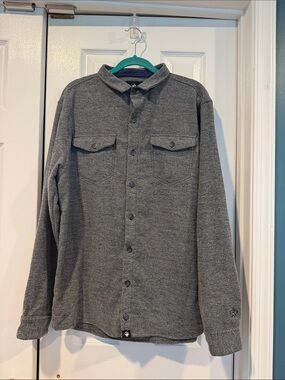 Rabbit High Country LS Wool Shirt Charcoal
